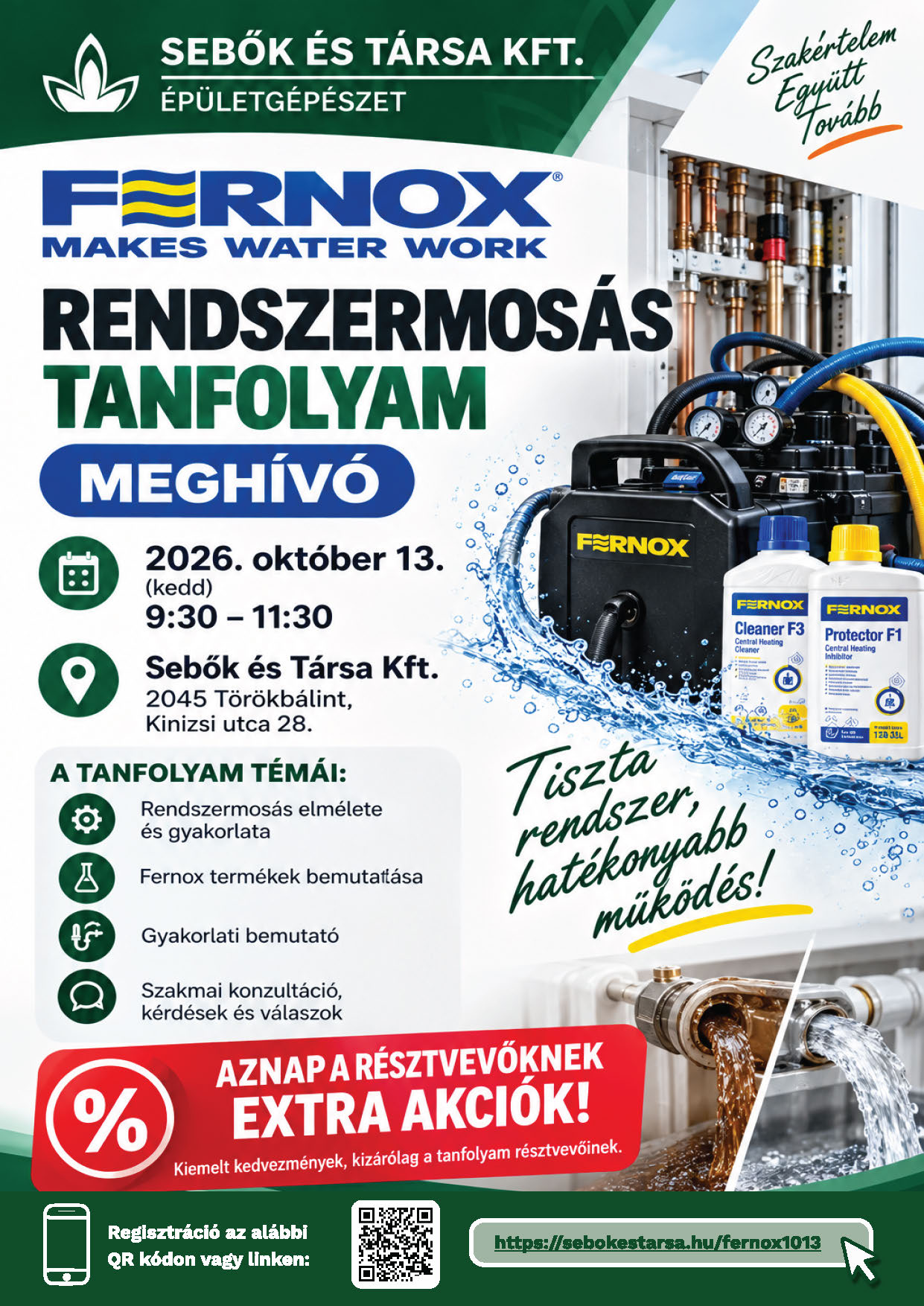 fernox-tanfolyam