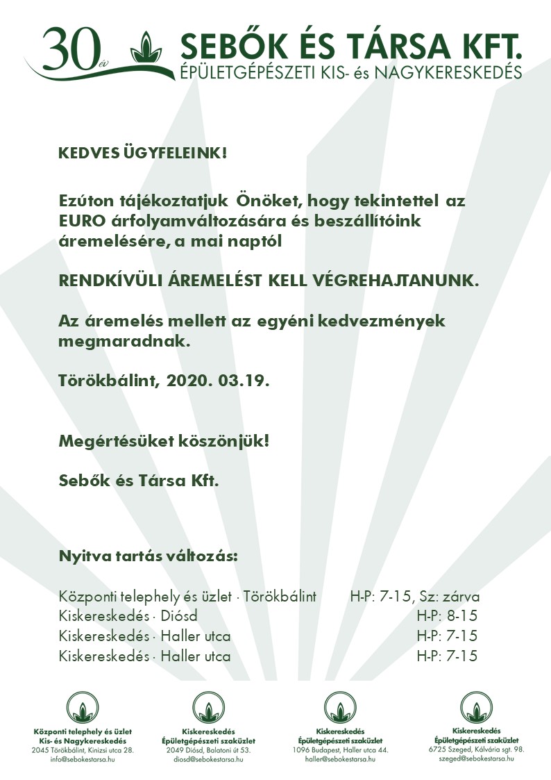 koronavírus_rendkívüli áremelés